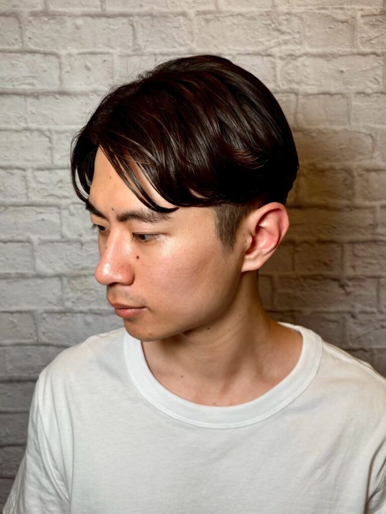 爽やかセンターパート 背面