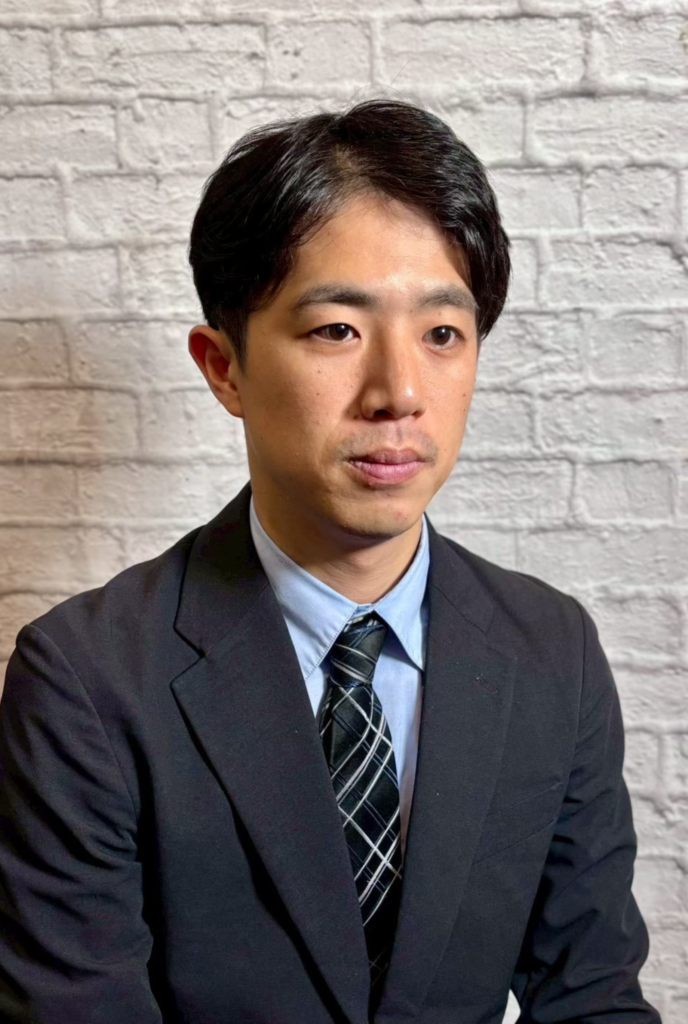 メンズビジネスショートスタイル 正面